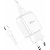 N2 1x USB-A 2A USB-C cable white