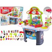 Prekybos centro rinkinys vaikams, maisto produktų skeneris