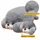 Plush Mascot Cuddly Toy Large Grey Seal 29cm