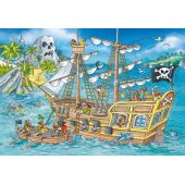 _6821023 Ravensburger Puzzle 2x24 pc Pirates