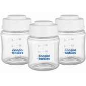 Buteliukų rinkinys motinos pienui laikyti 3x120ml 0M+ 35/ 235