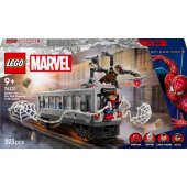 76321 Spider-Man prieš Doc Ock metro traukinio scena