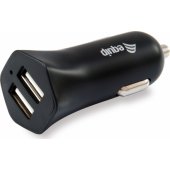 245510 2x USB-A 2.4 A Black