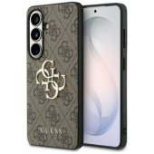 PU 4G Metal Logo Case Galaxy S26 Plus Brown