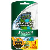Wilkinson Sword VIENKARTINIAI SKUSTUVAI XTREME3 SENSITIVE / 3+1 vnt.