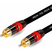 RCA į RCA Juodas 3m (MCABLE-RR)