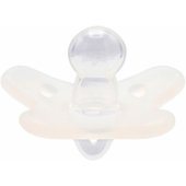 Silicone Symmetrical 0-6m White
