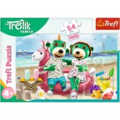 Trefl Puzzle 54 mini Wesoły świat Treflików 3 TREFL