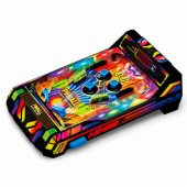 Tabletop Pinball Game Electronic Pinball Machine With LED Point Counte