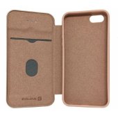 Xiaomi Redmi 6 Pro knygos tipo atverčiamas dėklas, rožinio aukso