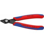 KNIPEX Electronic Super Knips 78 81 125, elektroninės replės (raudonos/ mėlynos,