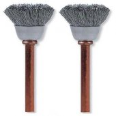 STAINLESS STEEL BRUSH DREMEL 530 2PCS