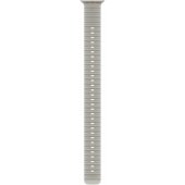 49 mm permatomas pilkas Ocean Band dirželio prailginimas, natūralaus titano apdaila