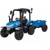 Tractor BLAST With Trailer Blue