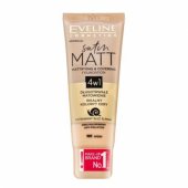 Eveline Satin Matt 4in1 101 Ivory 30ml