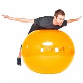 Gimnastikos kamuolys Original PEZZI Physioball 105cm geltonas