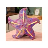 Mascot pliušinė jūrų žvaigždės pagalvė, violetinė, 20 cm