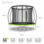 Jump Pro Premium Inner Net 8FT 252cm
