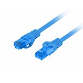 Sujungimo laidas S/ FTP Cat.6A LSZH CCA 1.5m mėlynas