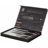 Berlinger Haus 6 piece knife set, black Granit Diamond - BH/ 21