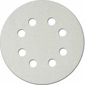 Dedra Abrasive discs white 180mm, gradation 100, velcro, kpl 5pcs