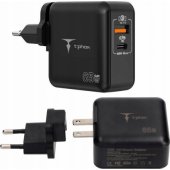T-PP09 GaN PD 65W USB/ USB-C Black