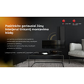 AGH0002S Premium Eco Smart Heater Black