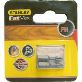 Stanley screwdriver bits Ph3x25mm 2pcs. - STA62022