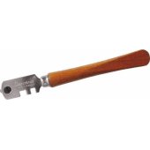 Dedra Silberschnitt glass cutter 6 wheel steel. SKIN packaging - S100