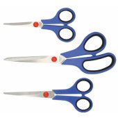 Top Tools Stainless steel scissors set of 3pcs. 17B723