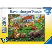 Ravensburger XXL dėlionė, 200 detalių, gyvūnai sode
