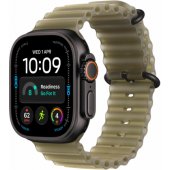 49 mm permatomas jūros dumblių „Ocean“ apyrankės ilgintuvas, juodo titano apdaila