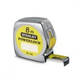 Stanley POWERLOCK matavimo juosta, plastikinis korpusas, 8m 25mm 33-198