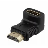 Adapter angled HDMI black
