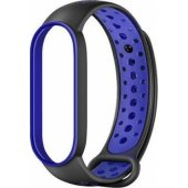 Design Strap Xiaomi Mi Band 7/ 6/ 5 Black-Blue