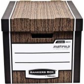 Fellowes archyvavimo dėžė, medžio rašto – ruda 61002 FELLOWES