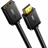 HDMI kištukas į lizdą kabelis 3m Juodas