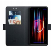 Redmi Note 13 4G juodas dėklas-knygutė