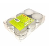 Tealights White 12pcs Ø6x2cm