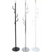 Coat rack GLADE D28xH174cm Black