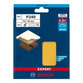 Wood Sanding sheet C470 115x107mm,K240,10x