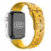 Smart Watch 4G/ LTE Silver/ Yellow