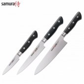 PRO-S rinkinys iš 3 peilių: Paring 88mm / Utility 145mm