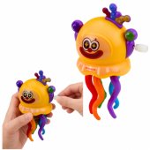 Wind-up Octopus Clown Toy Rides and Moves Tentacles