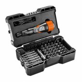 Micro-USB 3.6V, Li-Ion cordless screwdriver box + acc