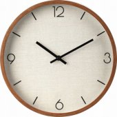 Sieninis laikrodis 30cm rudas