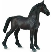 Collecta figurine Friesian Foal black foal (004-88815)