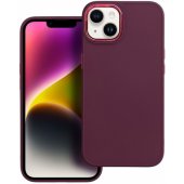 _8456641 Dėklas iPhone 17 Pro / 18 Pro, rėmelis, tamsiai vyšninės spalvos