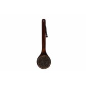 RENTO BATH BRUSH BAMBOO DARK 37X10.5CM