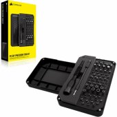 Corsair PC-DIY tiksliųjų įrankių rinkinys (juodas, 67 dalys)